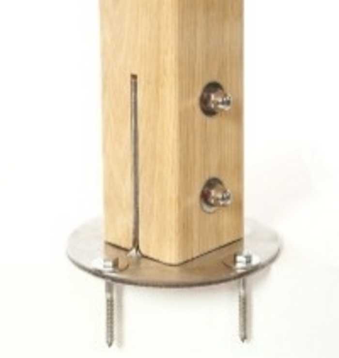 Pergola Hard Surface Fixing