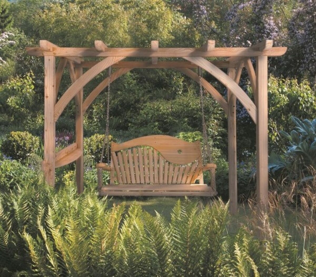 Bespoke Pergola Sitting Spiritually