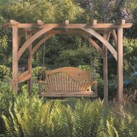 Bespoke Pergola Sitting Spiritually