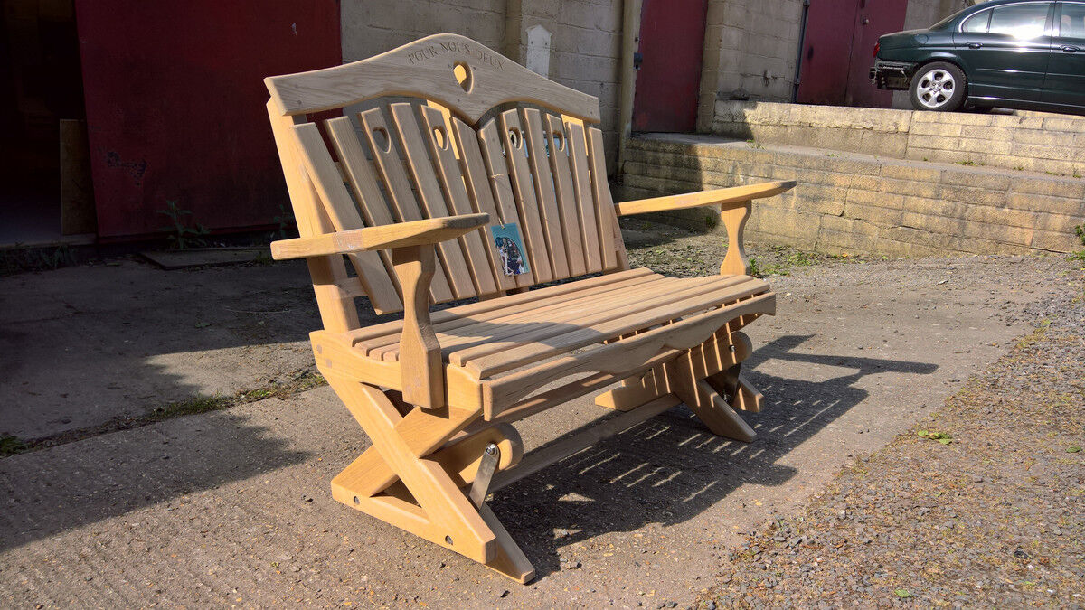 Rockabye Rocking Garden Bench