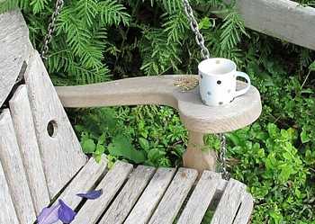Swing Seat Arm with Cup Holder Swing Seat Arm with Cup Holder