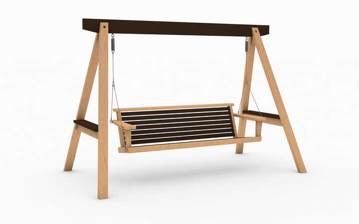 Contemporary best sale swing seat