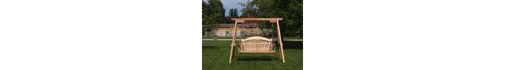 RHS Serenity Cedar Garden Swing Seat