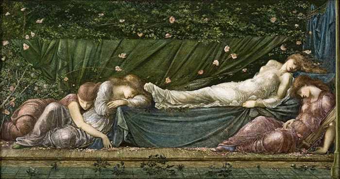 The Sleeping Beauty, from the Legend of the Briar Rose by Burne Jones
