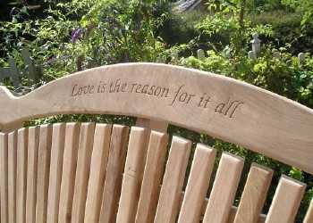 Love Is Text Carving