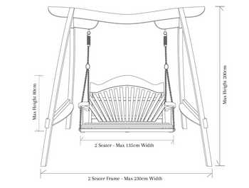 Swing Seat Dimensions
