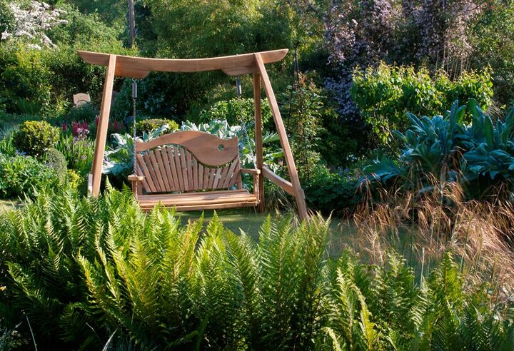 Kyokusen Garden Swing Seat
