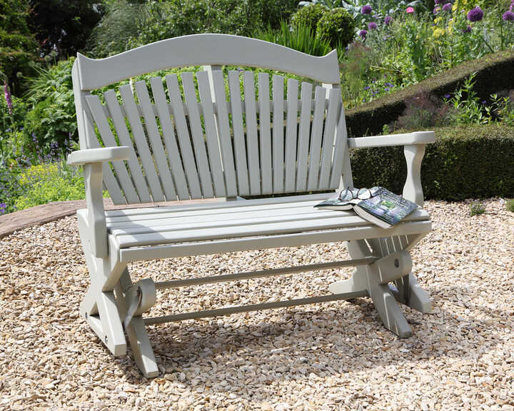 Rockabye Rocking Bench in Affinity Accoya