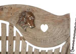 Dog Bronze Carving