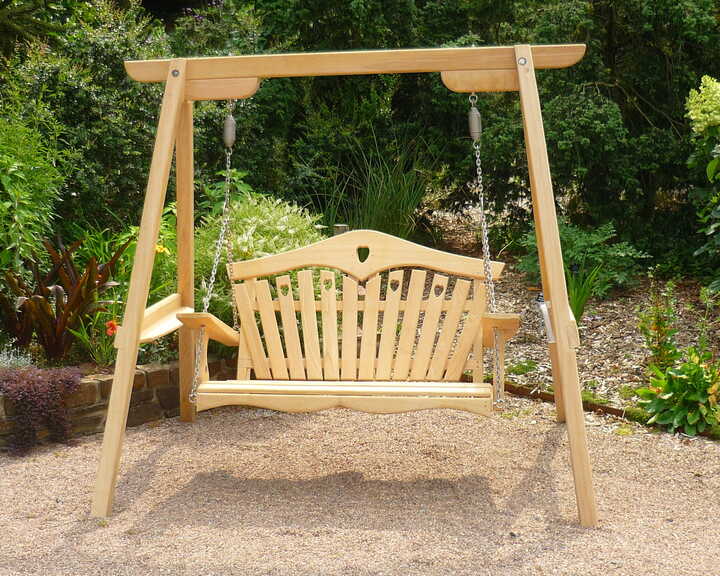 RHS Serenity Swing Seat at RHS Garden Rosemoor