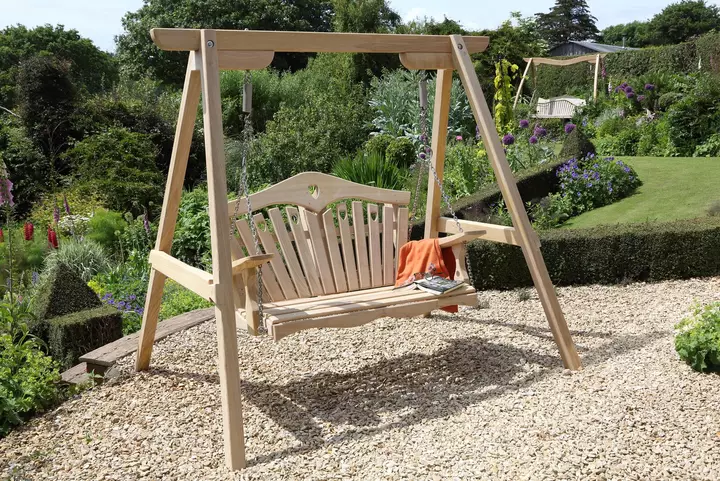 Two seater hotsell garden swing