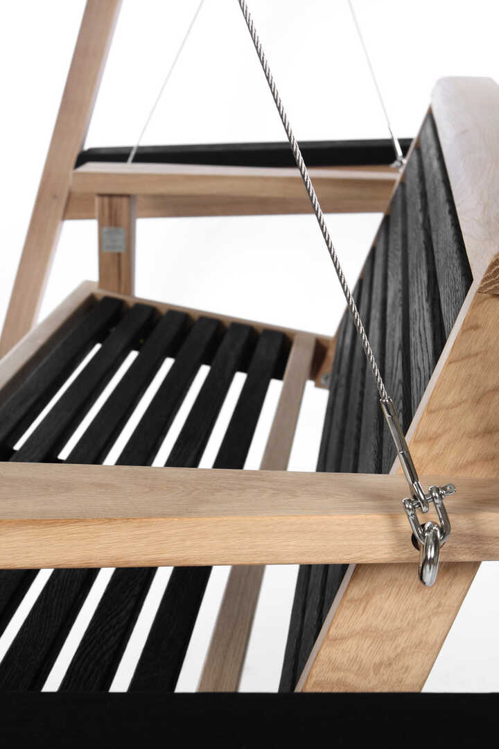 Garden Swing Seat The Yakisugi Sitting Spiritually