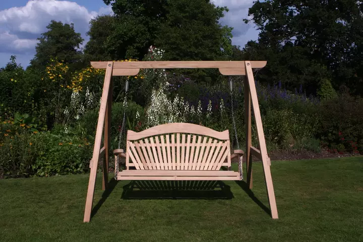 Oak swing cheap seat