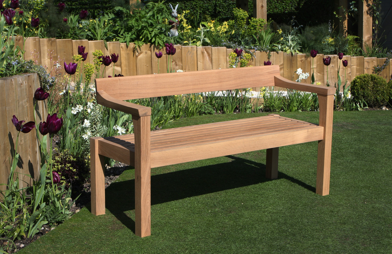 The Floating Garden Bench | Contemporary Garden Furniture | Our Garden ...