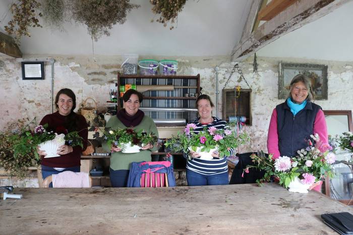 Georgie Newbery at Common Farm Flowers | Sitting Spiritually